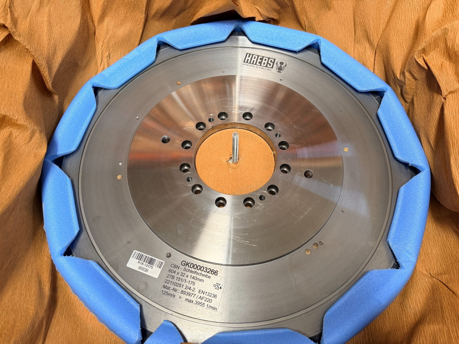 KREBS & RIEDEL	GK00003266  MAT NO. 893977/AF220