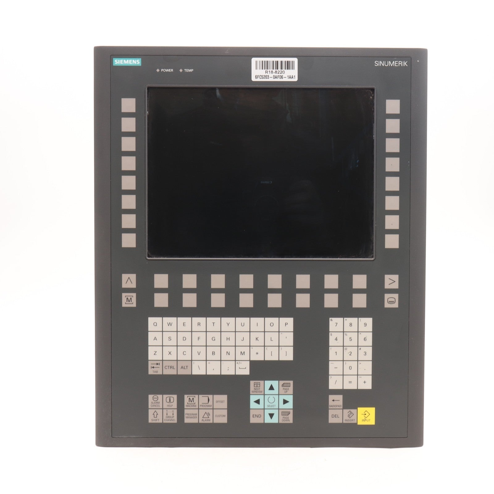 SIEMENS	 OP012T OP PANEL 6FC5203-0AF06-1AA1	SINUMERIK TCU 6FC5312-0DA00-0AA2