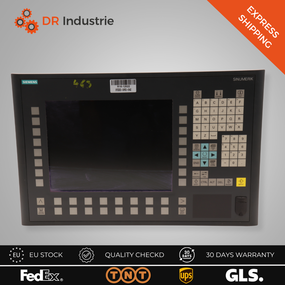 SIEMENS	SINUMERIK OPERATOR PANELFRONT OP 012	6FC5203-0AF02-0AA2