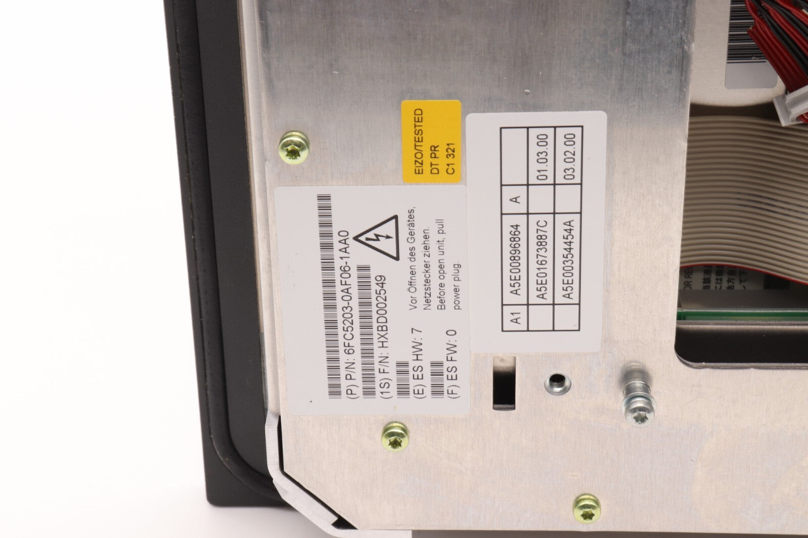 SIEMENS	SINUMERIK OP 012T	6FC5203-0AF06-1AA0