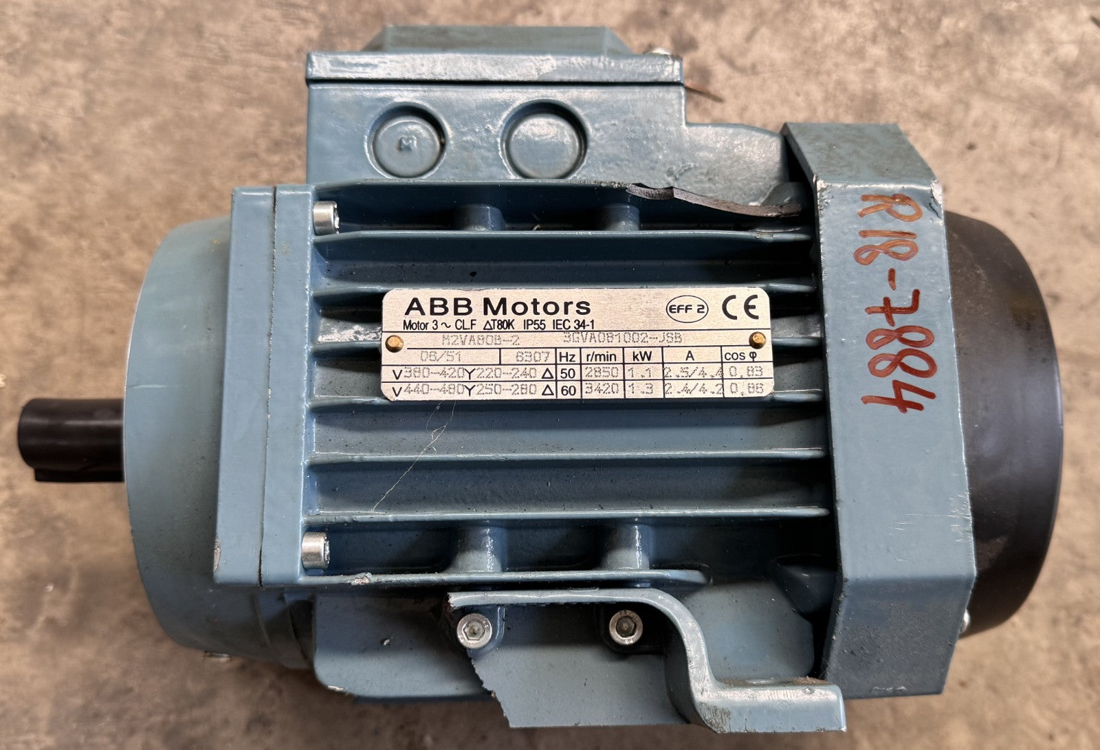 ABB Motors	M2VA80B-2	3GVA081002-JSB