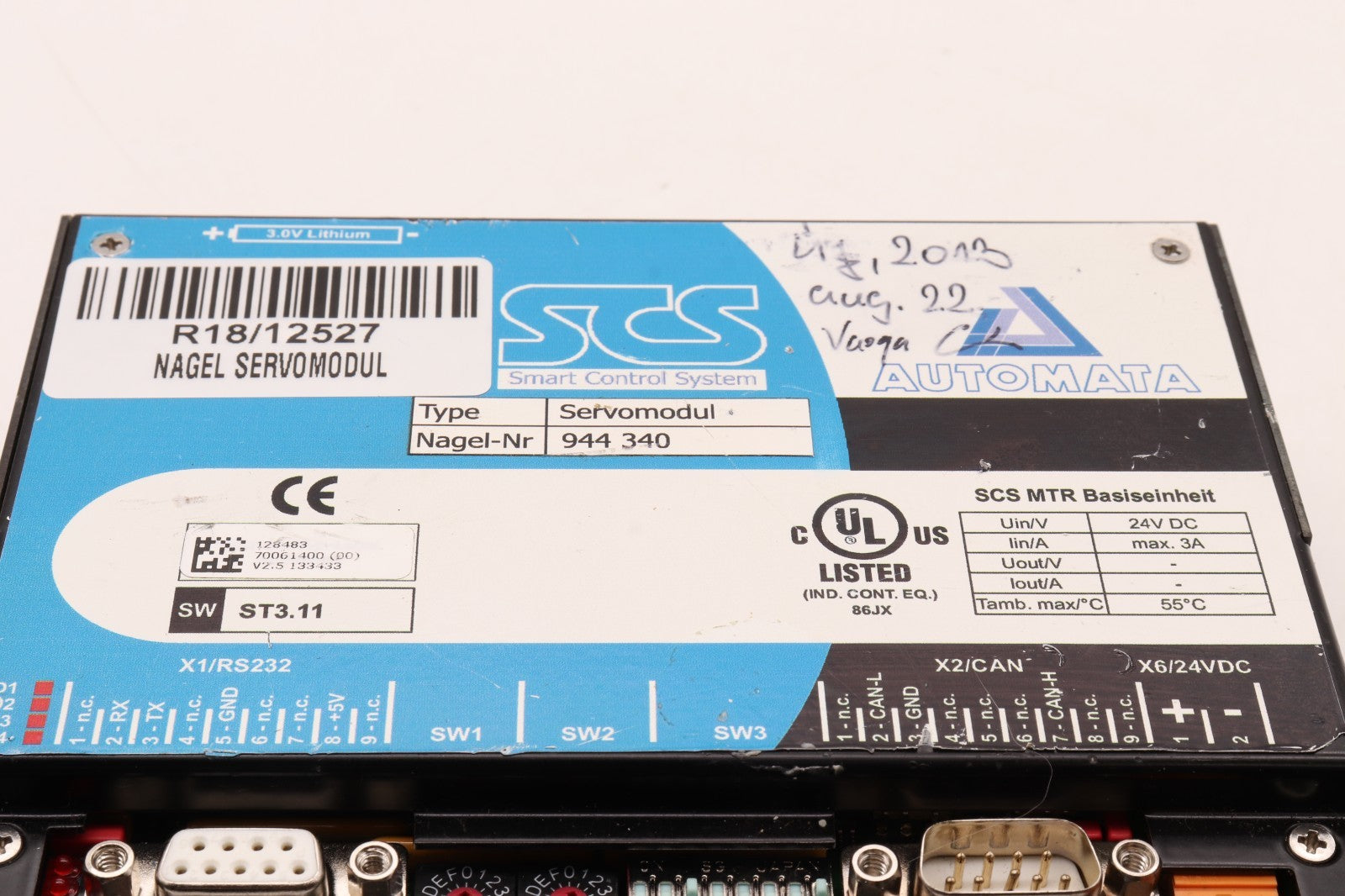 SCS	NAGEL SERVOMODUL	NAGEL NR 944 340