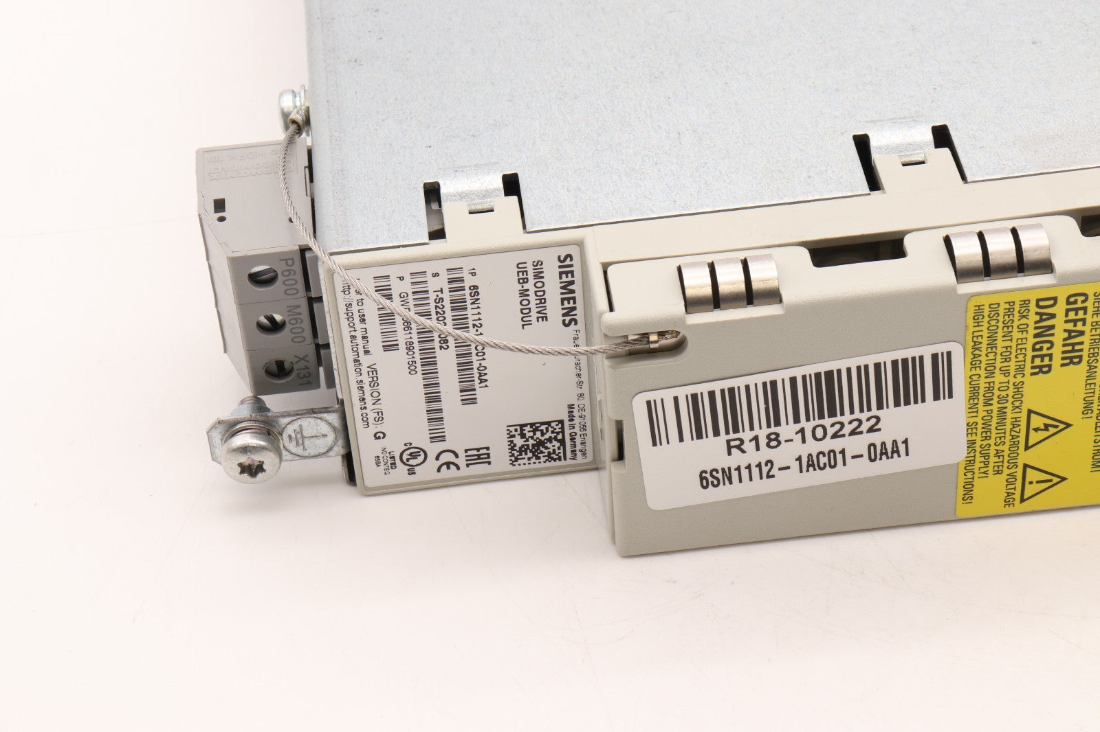 SIEMENS	SIMODRIVE UEB-MODUL 	6SN1112-1AC01-0AA1