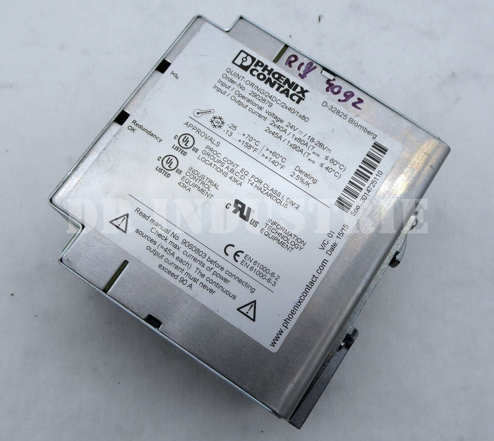 Phoenix Contact quint-oring/24dc/2x40/1x80