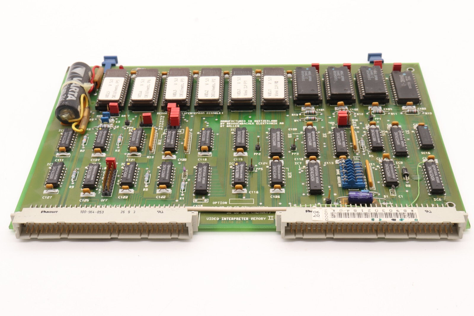 Grossenbacher Elektronik Video Interpreter memory II LG NR 50 50 078