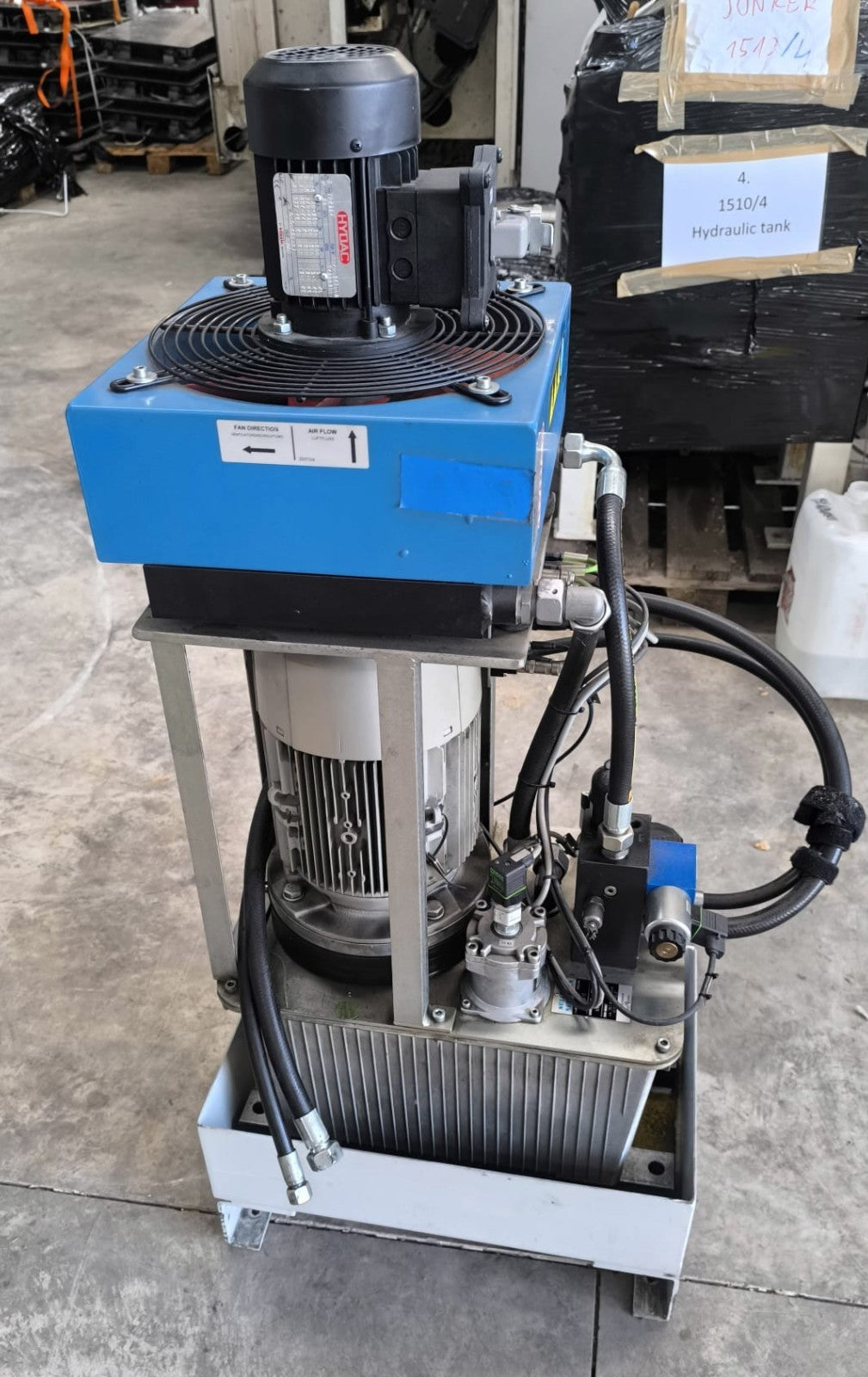 HYDAC Nölle Nordhorn NN-HY-4010/4 cooling sys OK El2S/3.0/M/400-50/1 CODE3075807