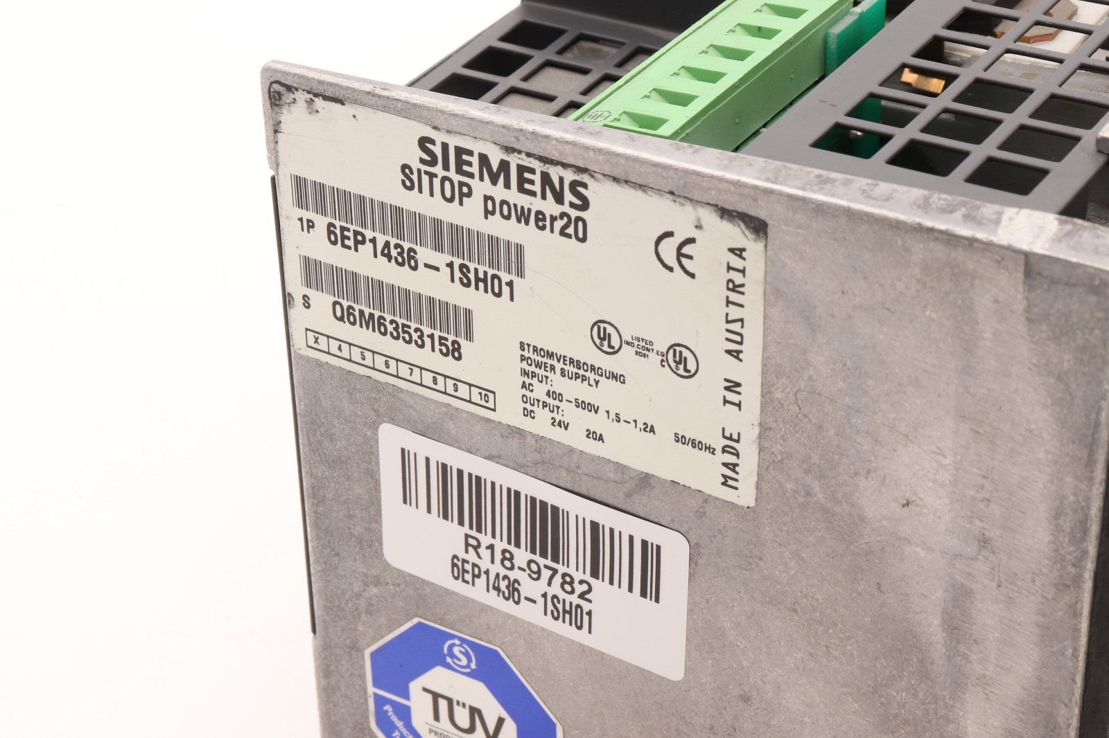 SIEMENS  SITOP POWER 20  6EP1436-1SH01