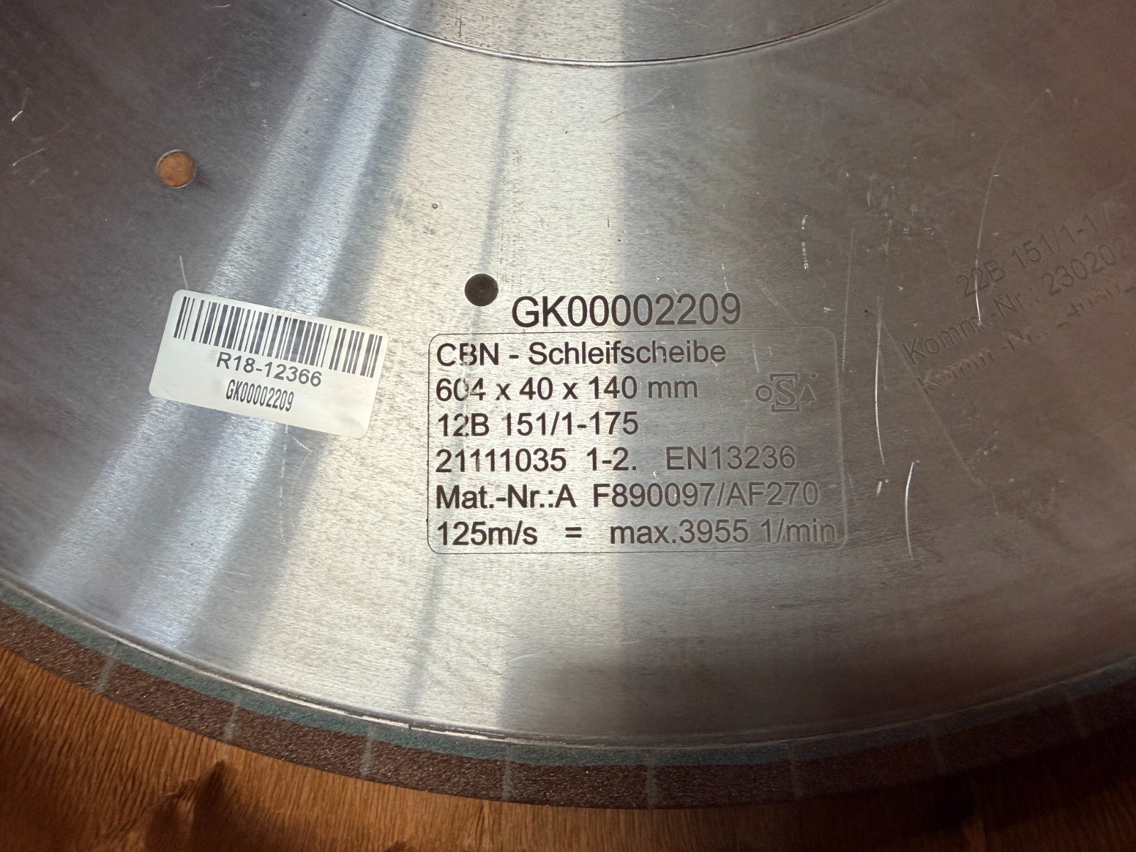 KREBS & RIEDEL	GK00002209 MAT NO. A F890097/AF270