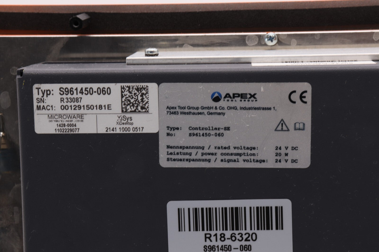 APEX Cooper Tools Controller SE  S961450-060