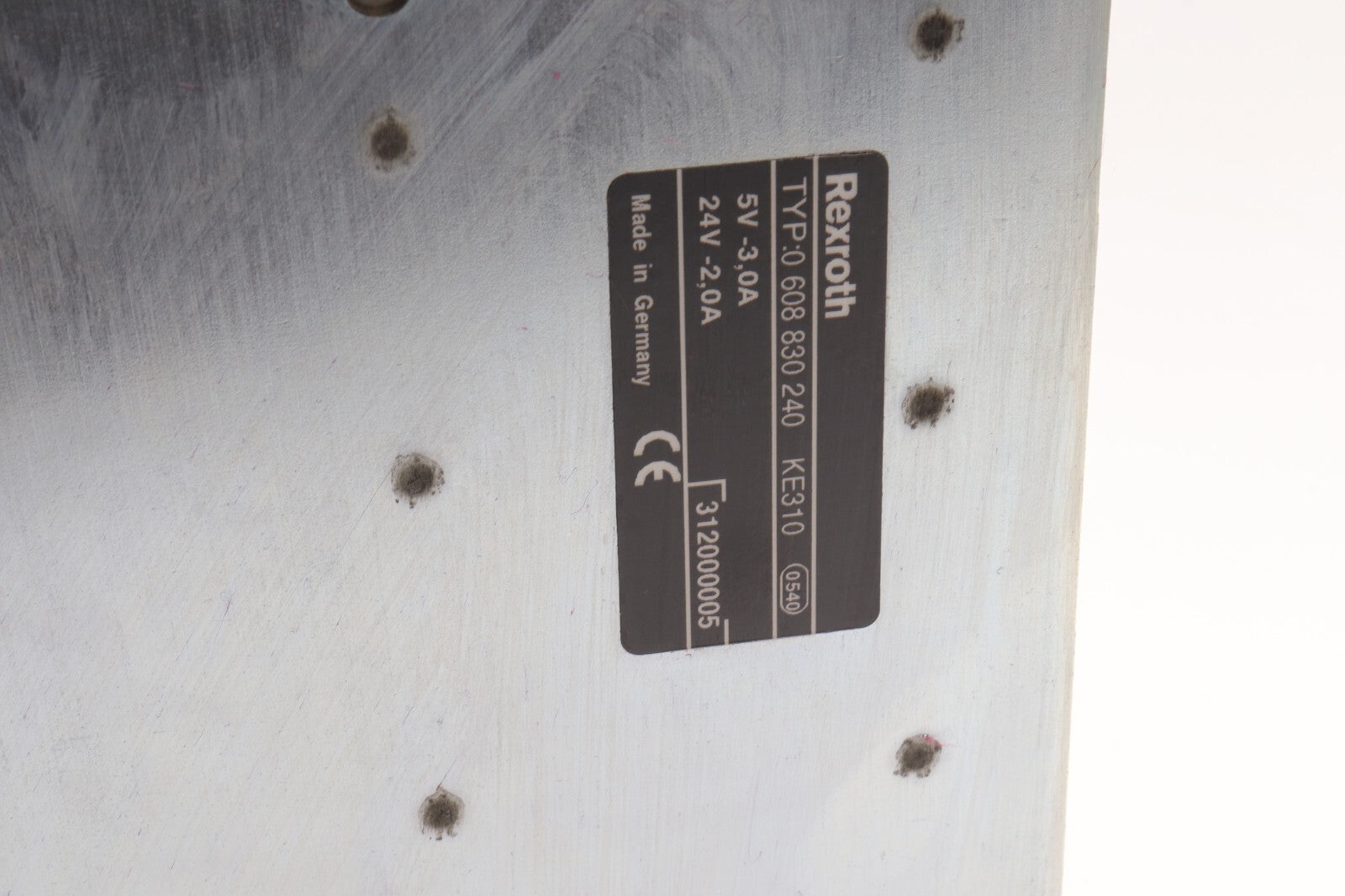 REXROTH	TYP: 0 608 830 240	KE310