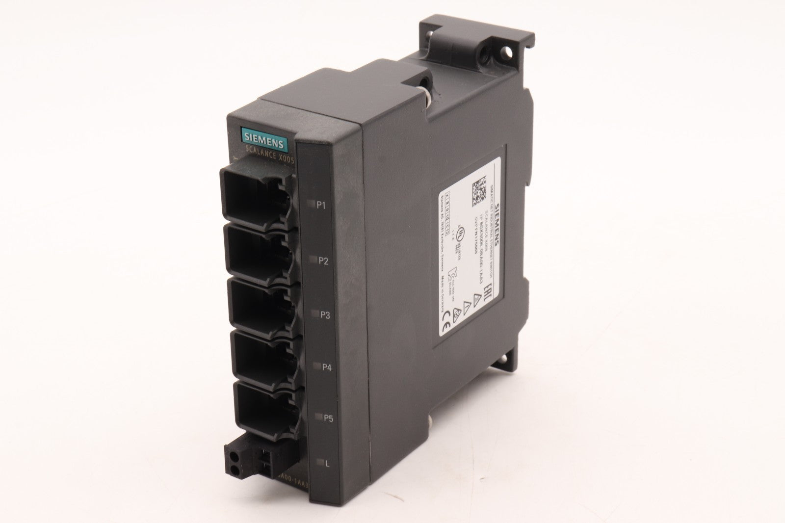 SIEMENS	SIMATIC NET INDUSTRIAL ETHERNET SWITCH SCALANCE X005	6GK5005-0BA10-1AA3