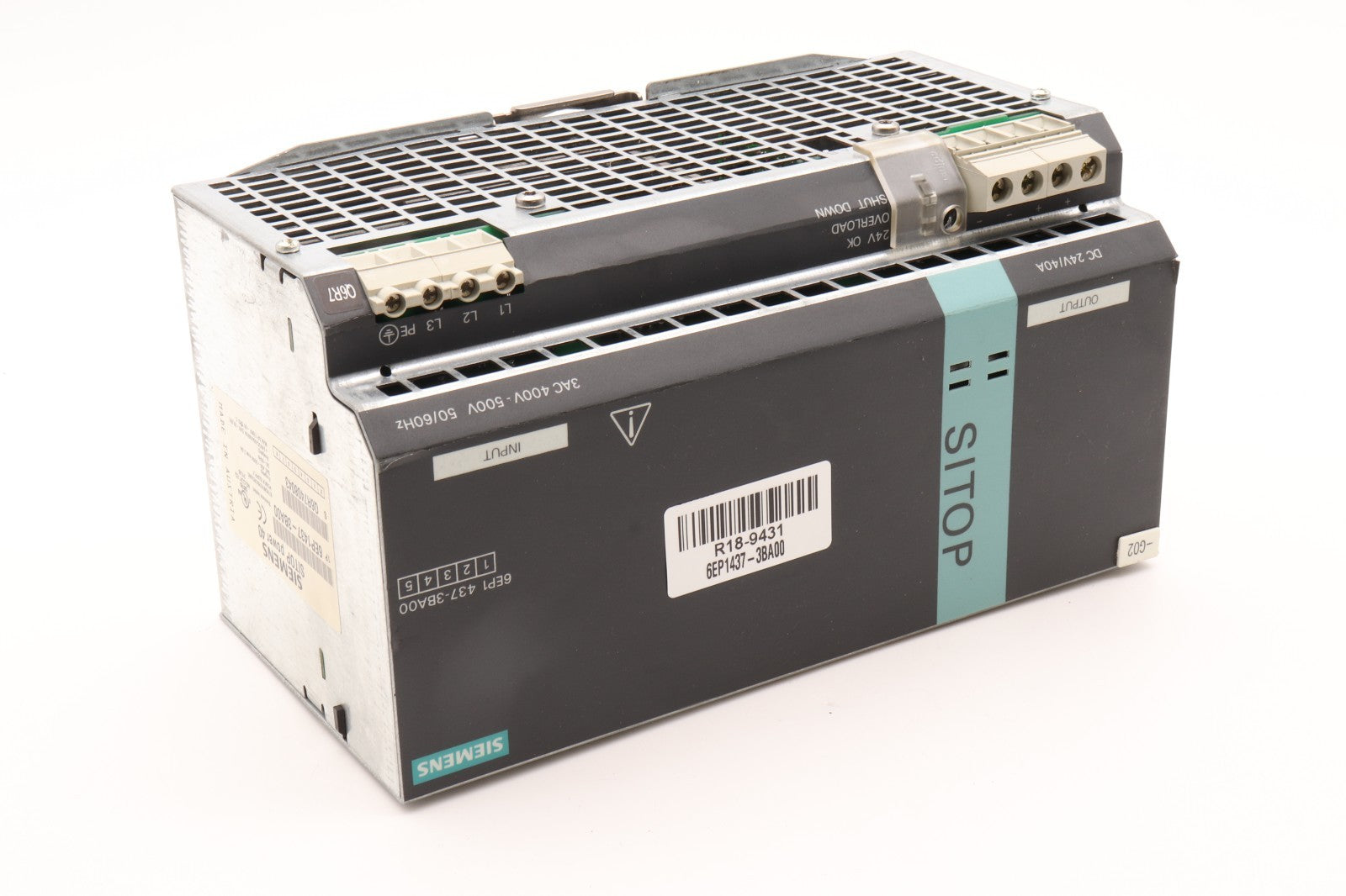 SIEMENS SITOP POWER 40 6EP1437-3BA00  R18-9431