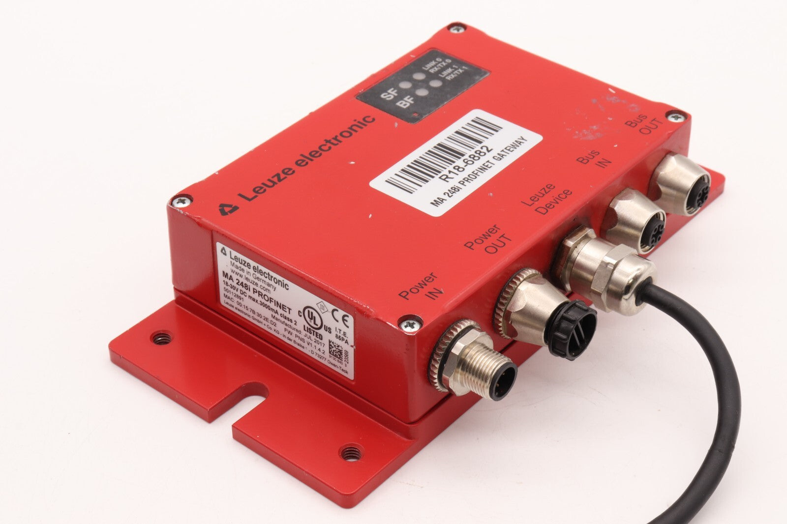 LEUZE ELECTRONIC MA 248i PROFINET GATEWAY