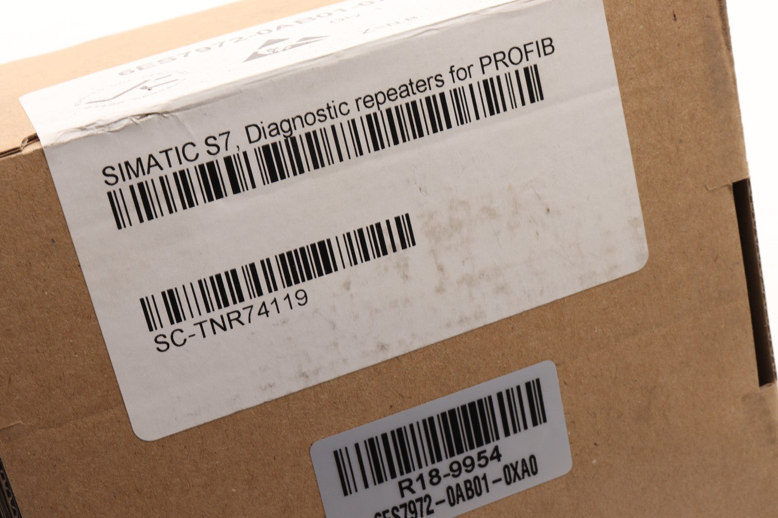 SIEMENS	SIMATIC S7 DIAGNOSTIC REPEATERS FOR PROFIB	6ES7972-0AB01-0XA0