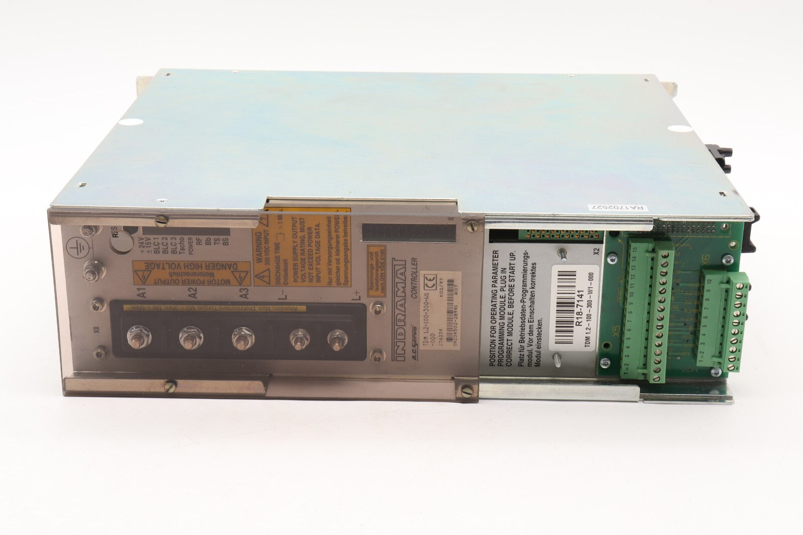 INDRAMAT CONTROLLER  TDM 1.2-100-300-W1-000