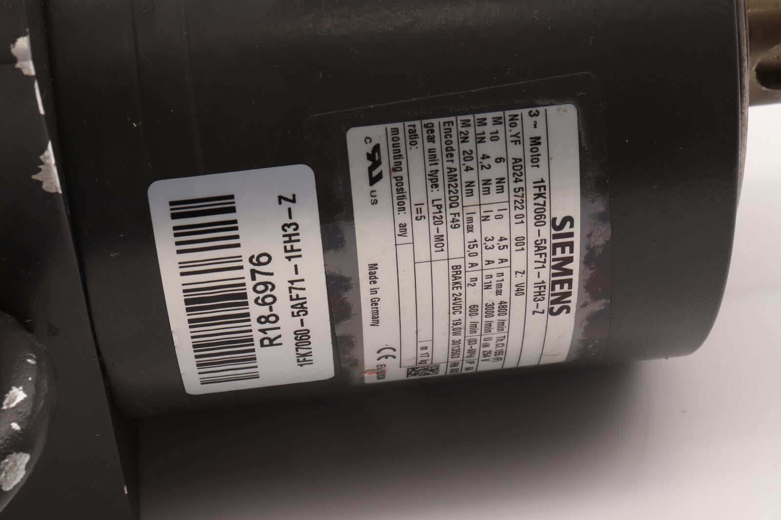SIEMENS 3 PHASE MOTOR