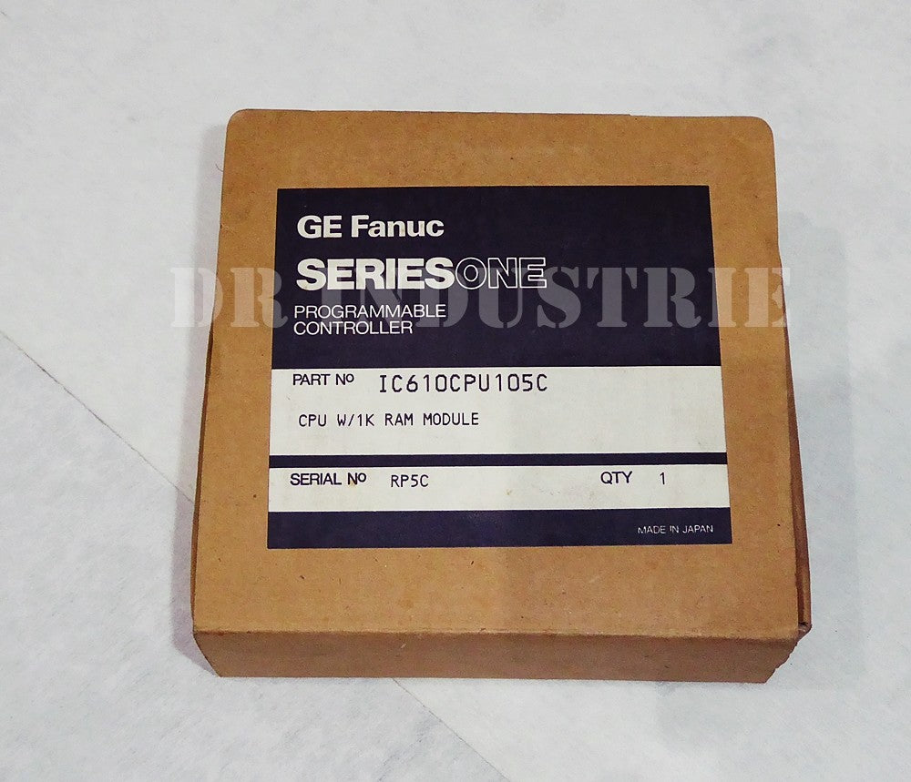 FANUC CPU W/1K RAM MODULE IC610 CPU 105 C
