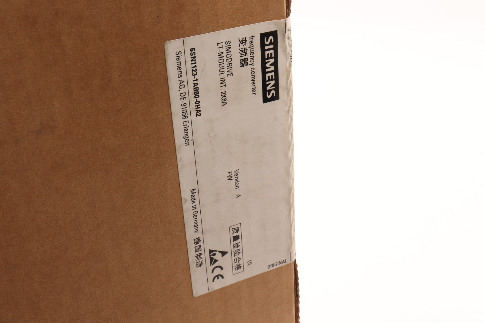 SIEMENS	6SN1123-1AB00-0HA2