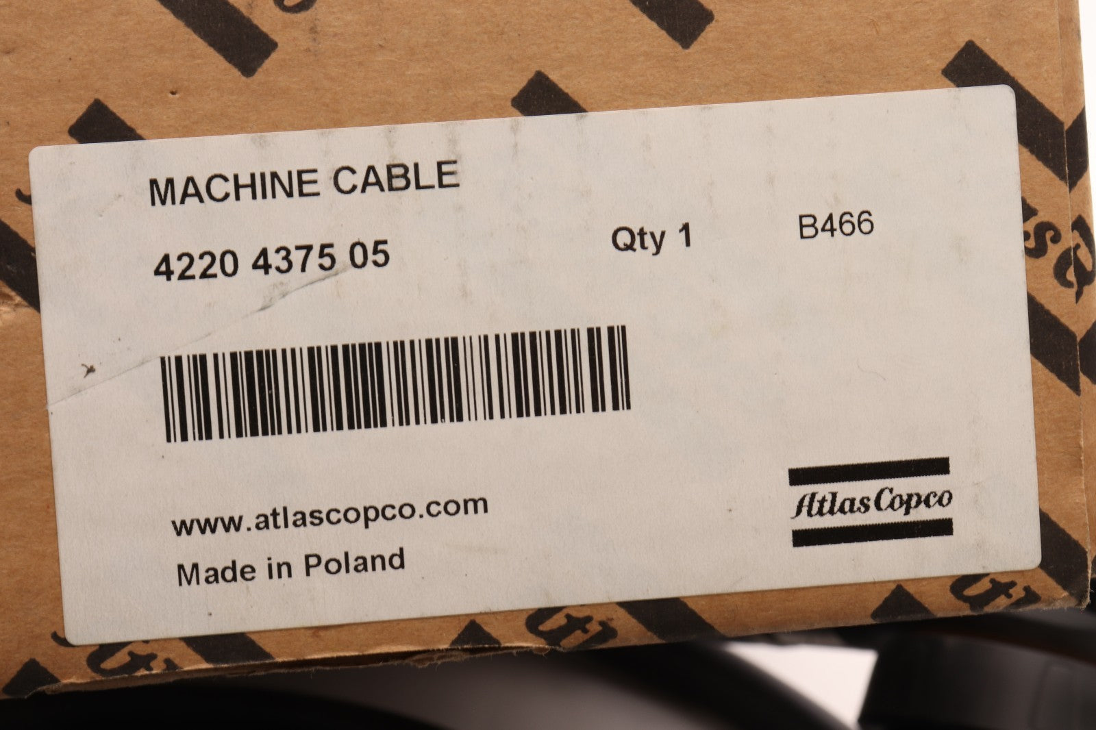 ATLAS COPCO	MACHINE CABLE	4220 4375 05