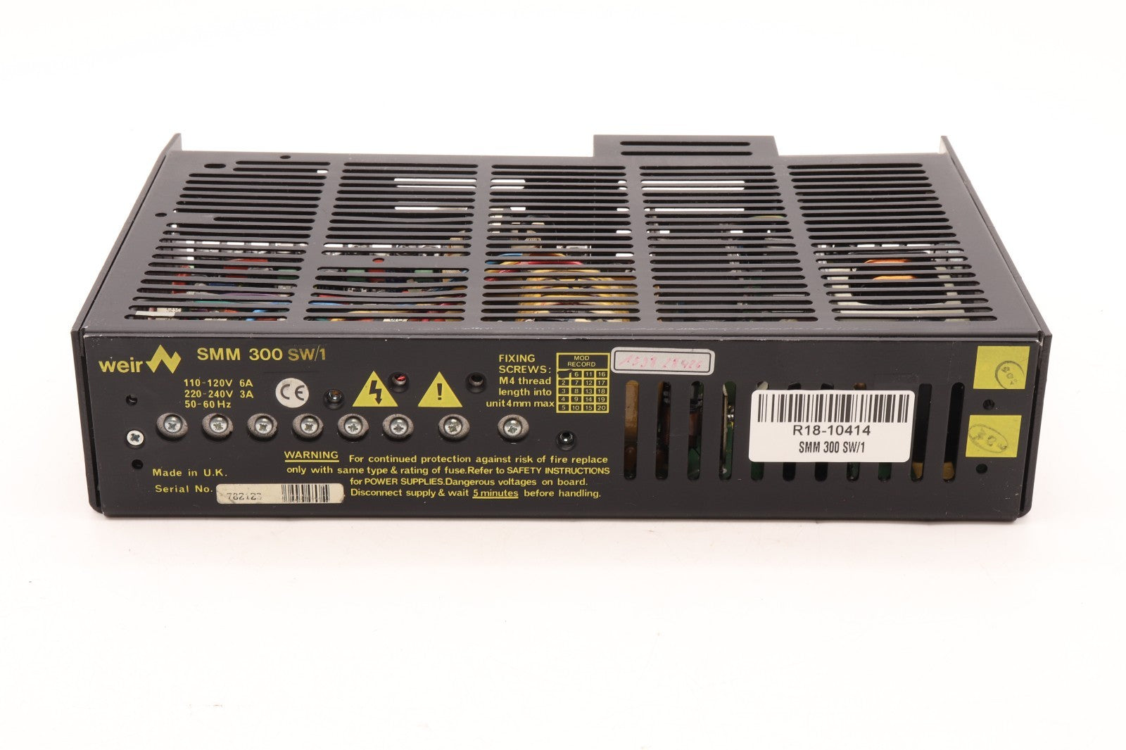 WEIR	SMM 300 SW/1