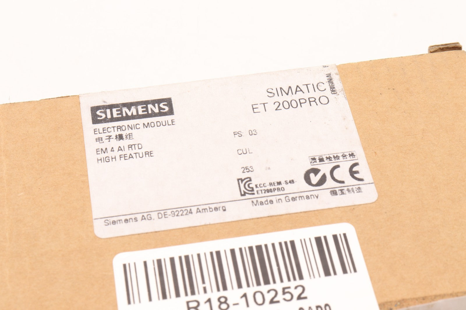 SIEMENS	6ES7144-4JF00-0AB0
