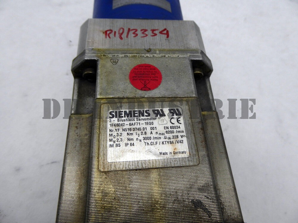 SIEMENS 1FK6042-6AF71-1EG0  + ALPHA LP 090-M01-10-111-000
