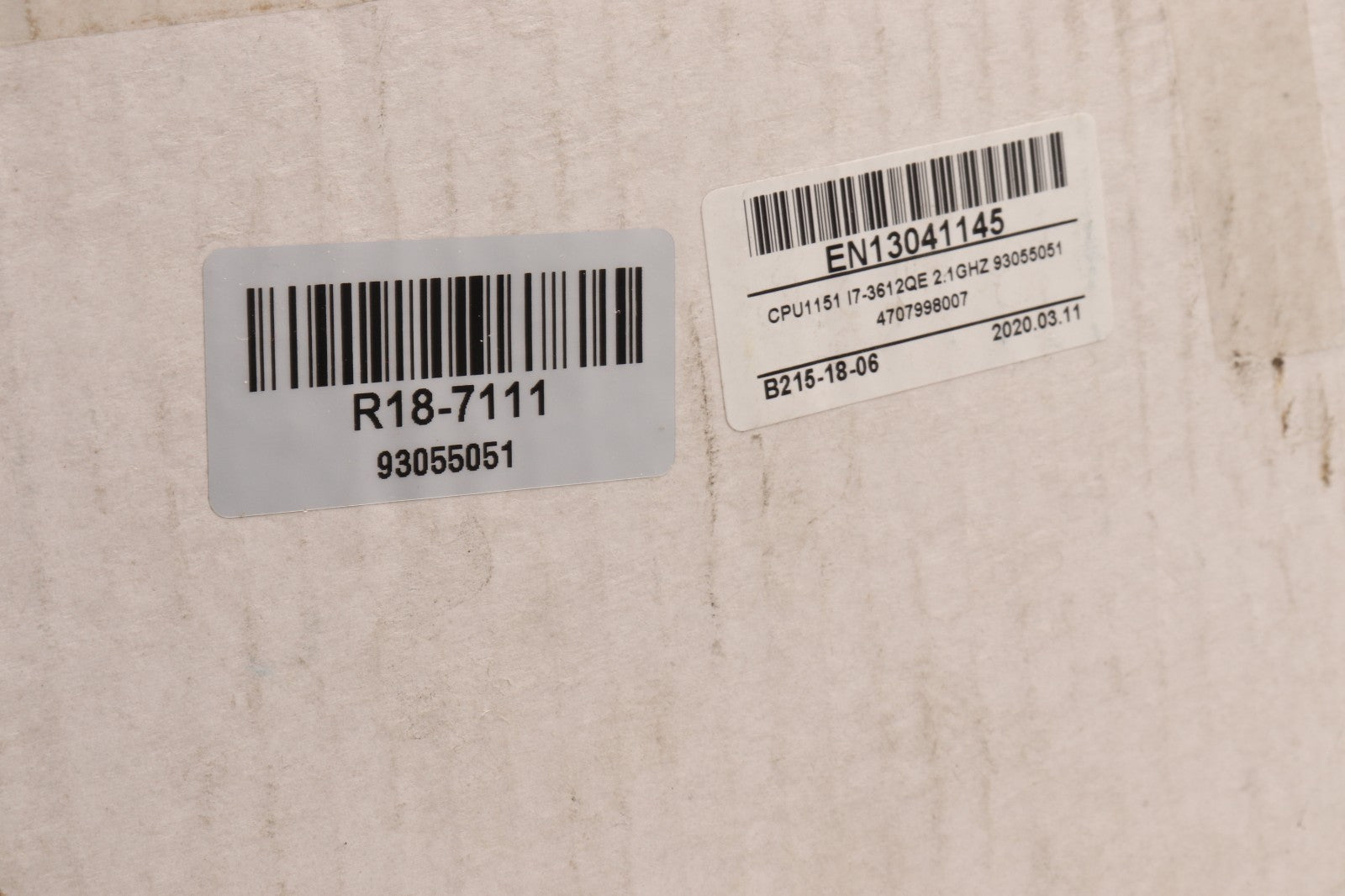 MARPOSS	CPU1151 I7-3612QE	93055051