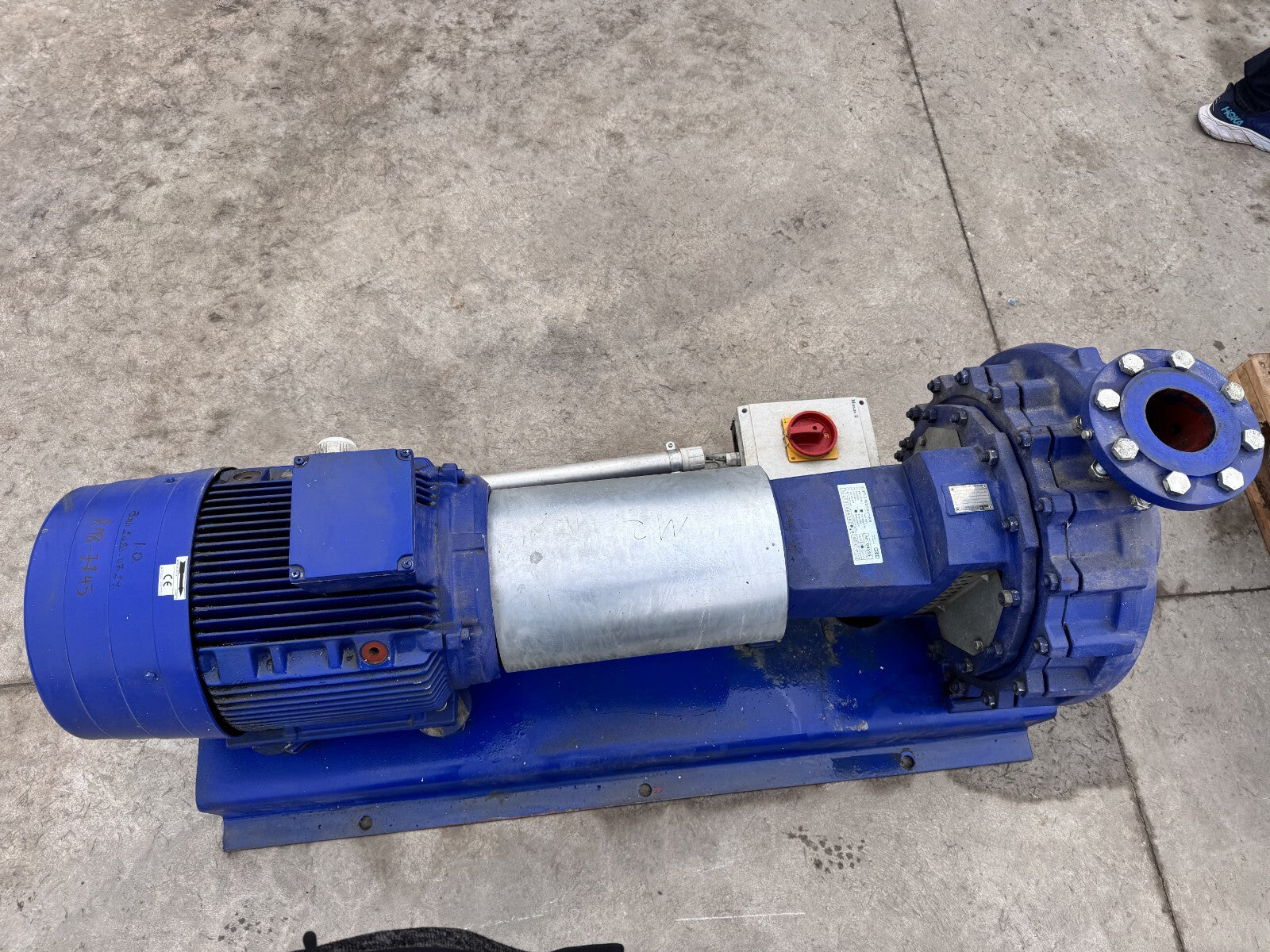 KSB	ETANORM G 080-400 G9	KSB MOTOR 1LG4 183-4AA60-Z