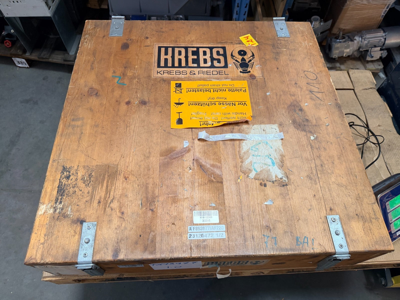 KREBS & RIEDEL	GK00001415 MAT NO. 893977/AF220