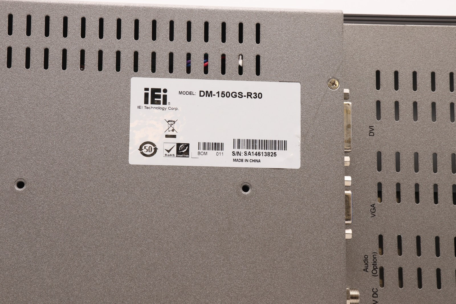 IEI TECHNOLOGY CORP. DISPLAY	DM-150GS-R30  R18-9336