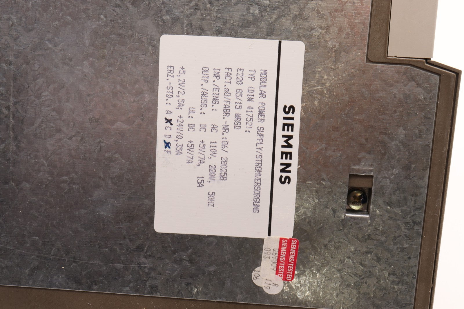 SIEMENS	SIMATIC S5	6ES5951-7LD12
