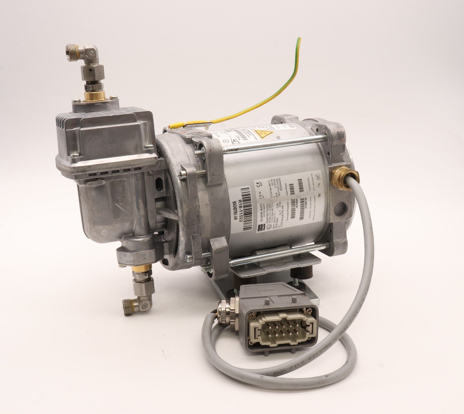 ELNOR MOTORS	BA240TRII AR    B 3150 HAACHT	+ DÜRR TECHNIK 0608100030 MEX 0544