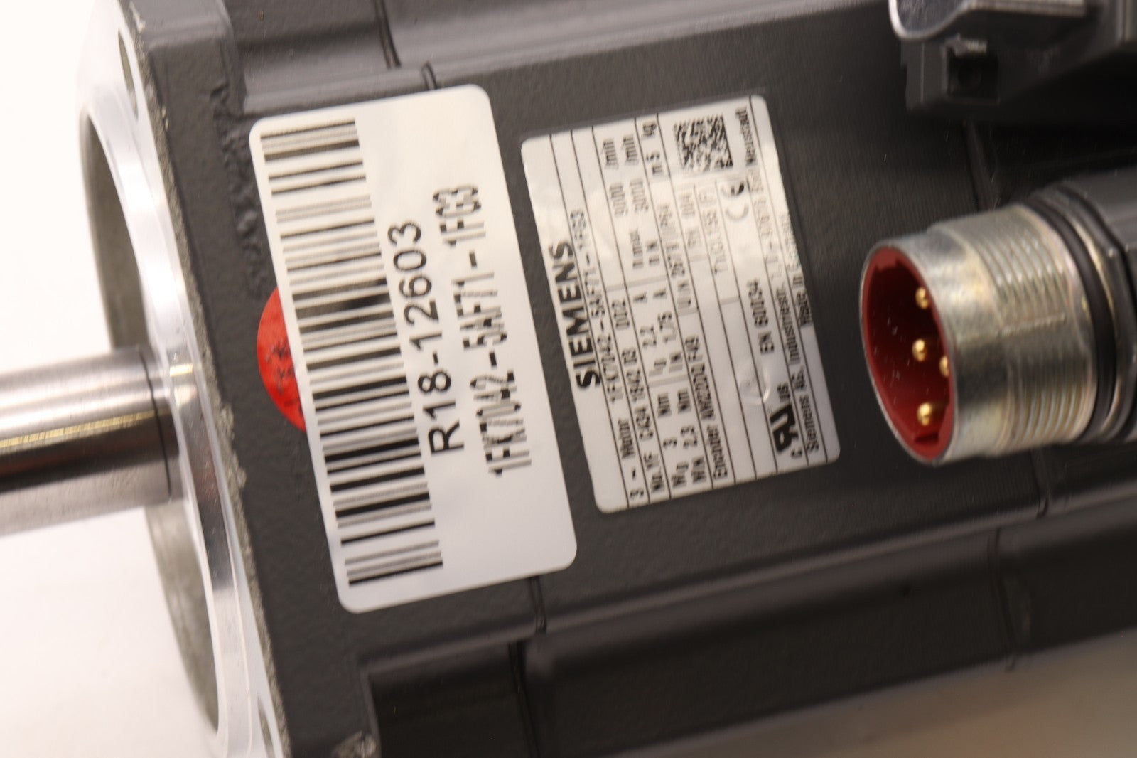 SIEMENS	3 PHASE MOTOR	1FK7042-5AF71-1FG3