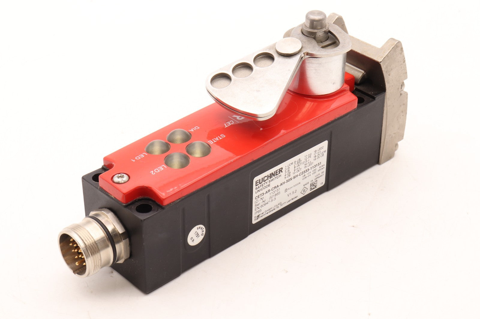 EUCHNER	CET3-AR-CRA-AH-50X-SH-C2333-113151	ID NR: 113151
