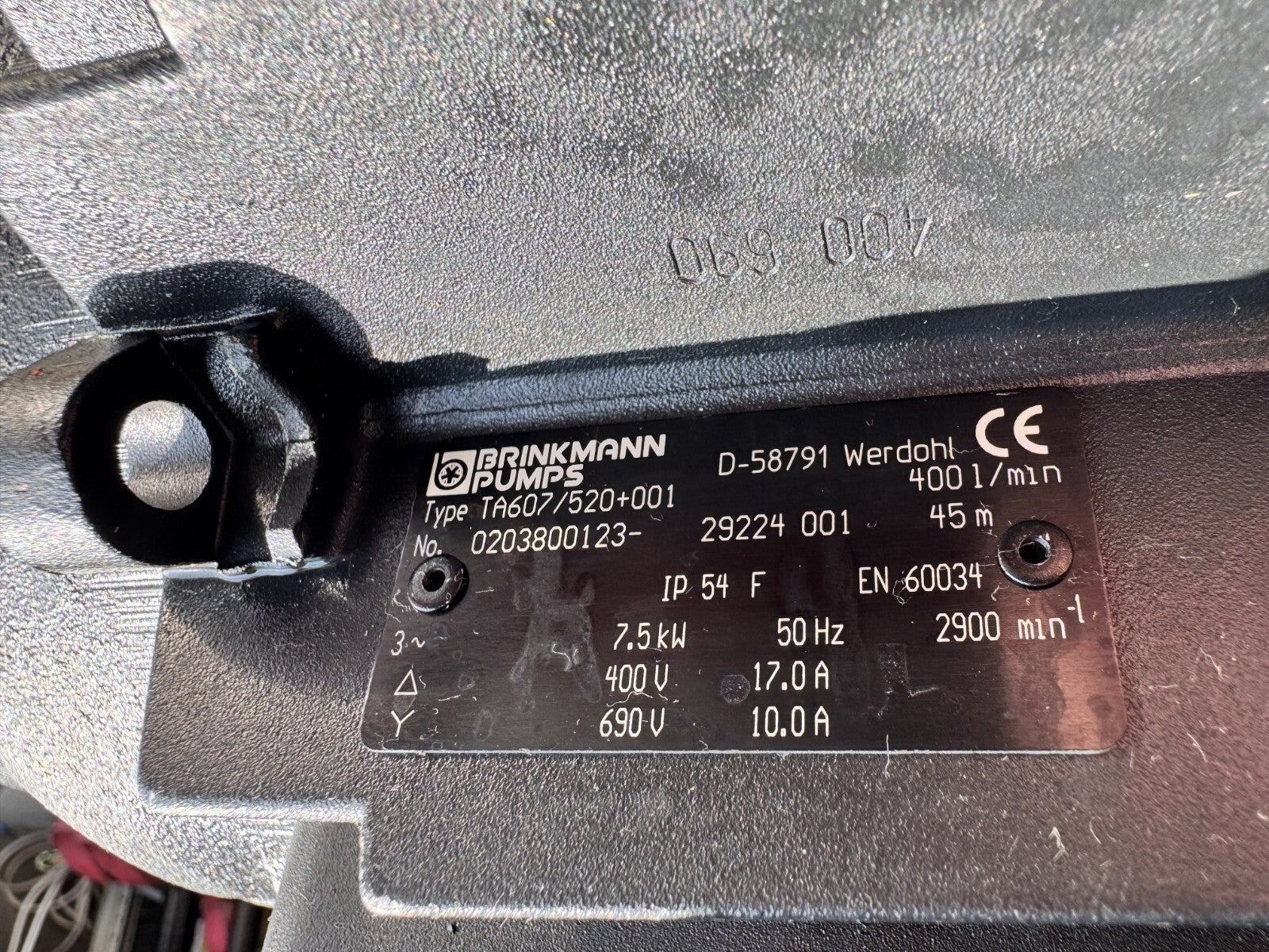 Brinkmann pumps	Ta607/520+001