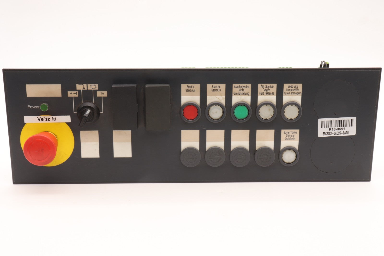SIEMENS A5E00085388 KEYBOARD	6FC5203-0AD26-0AA0