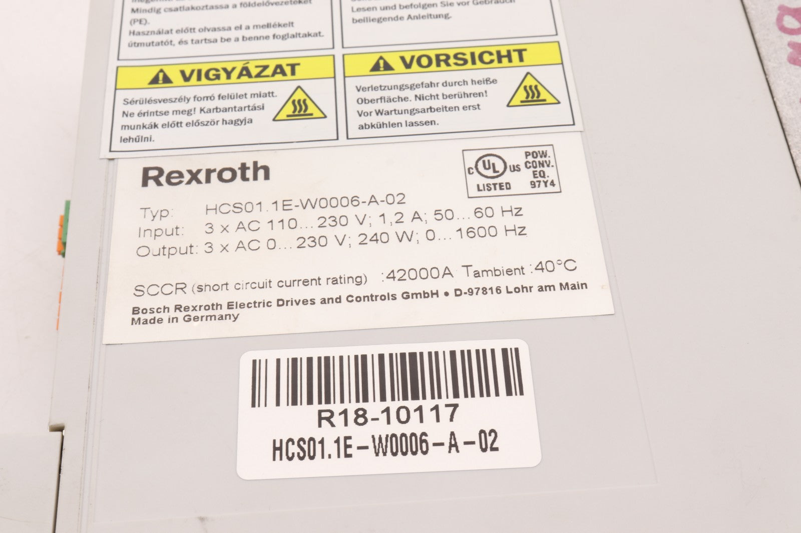 REXROTH	HCS01.1E-W0006-A-02
