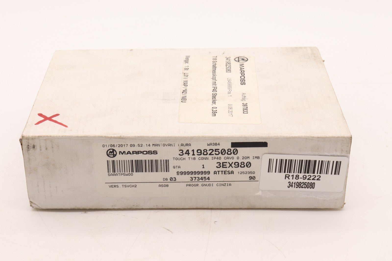 MARPOSS TOUCH T18 CONN. IP40 3419825080