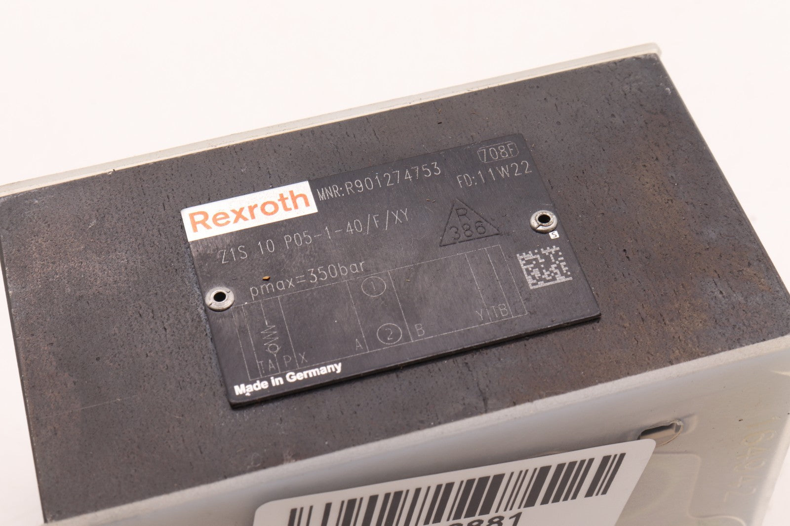 REXROTH Z1S 10 P05-1-40/F/XY MNR: R901274753