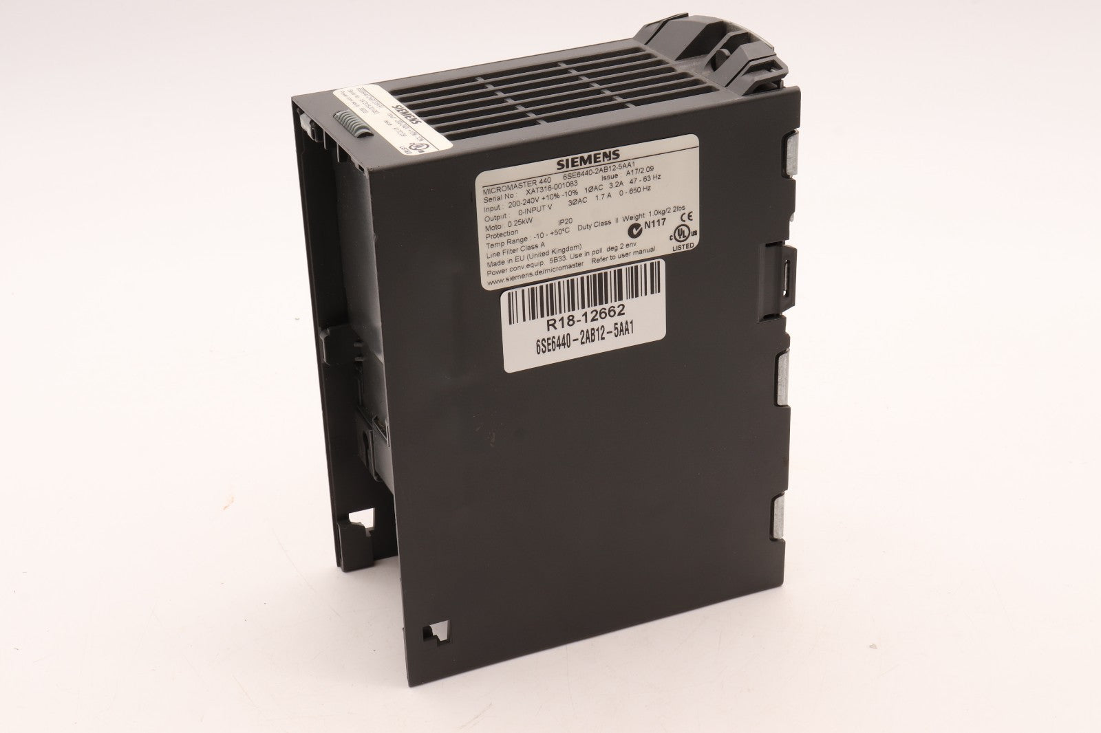 SIEMENS	6SE6440-2AB12-5AA1
