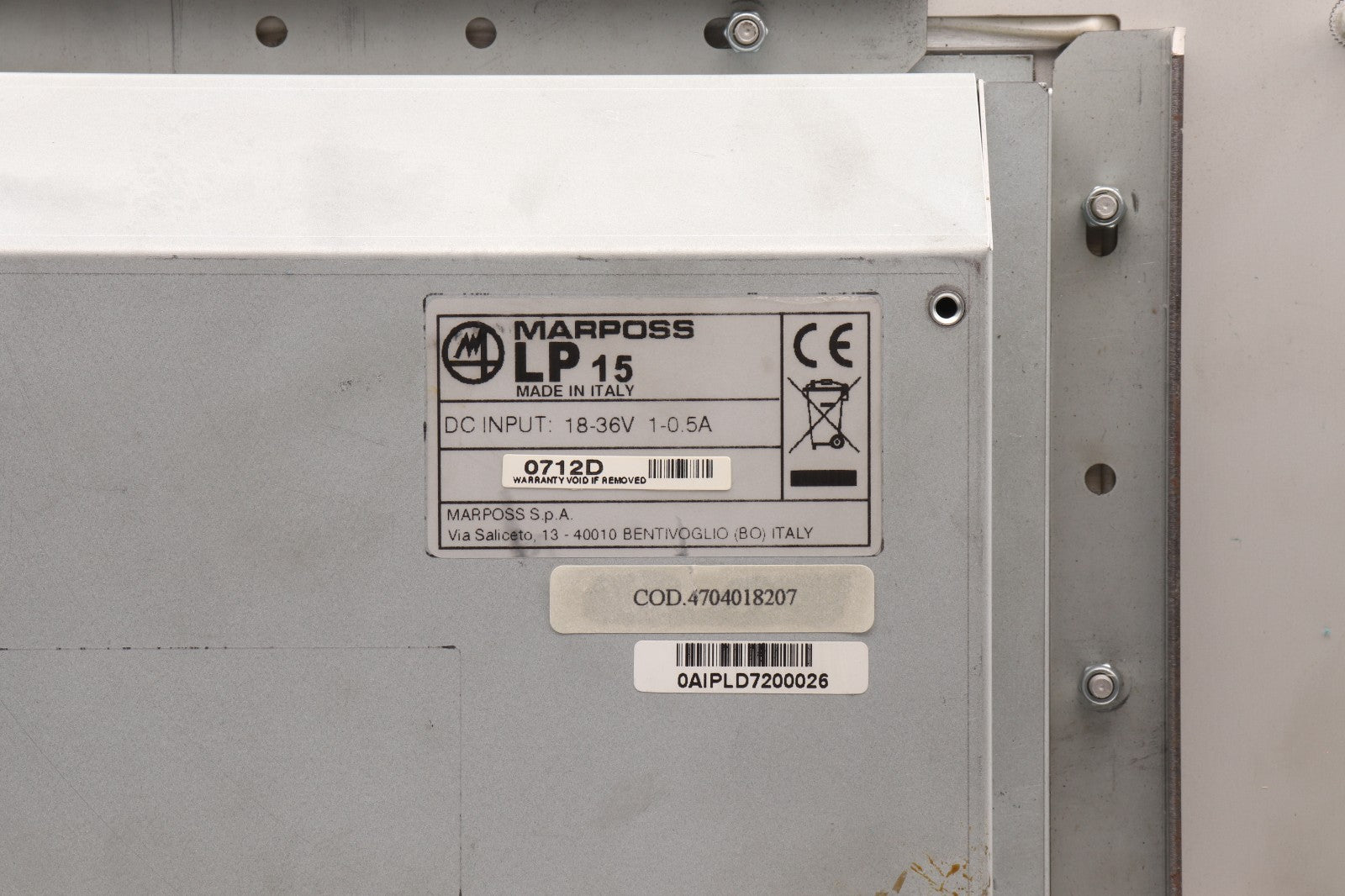 MARPOSS	DISPLAY LP 15  R18-9350