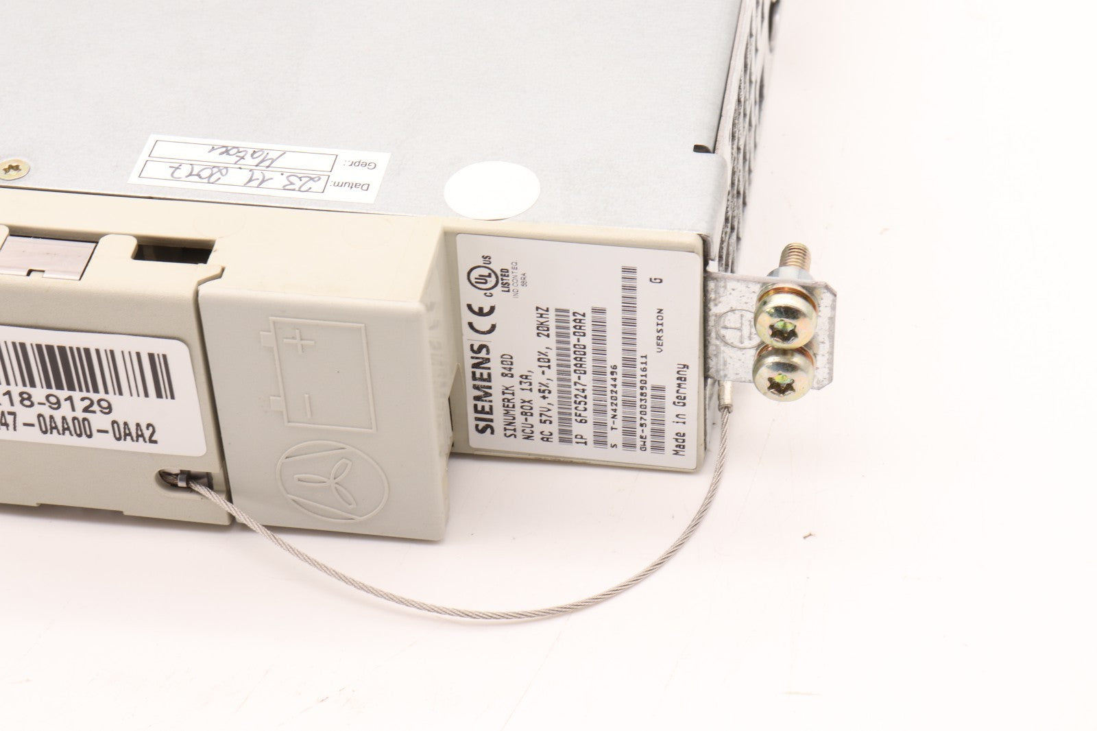 SIEMENS SINUMERIK 840D NCU-BOX 13A 6FC5247-0AA00-0AA2