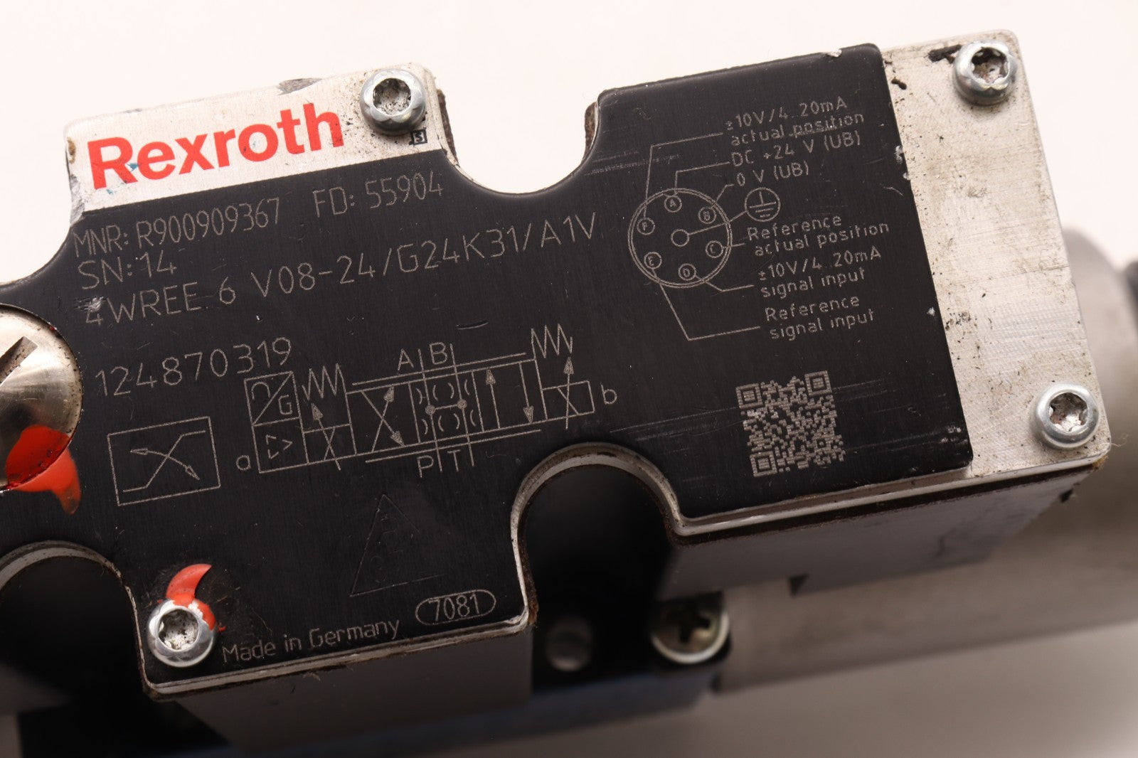 REXROTH 	MNR: R900909367	FD: 55904