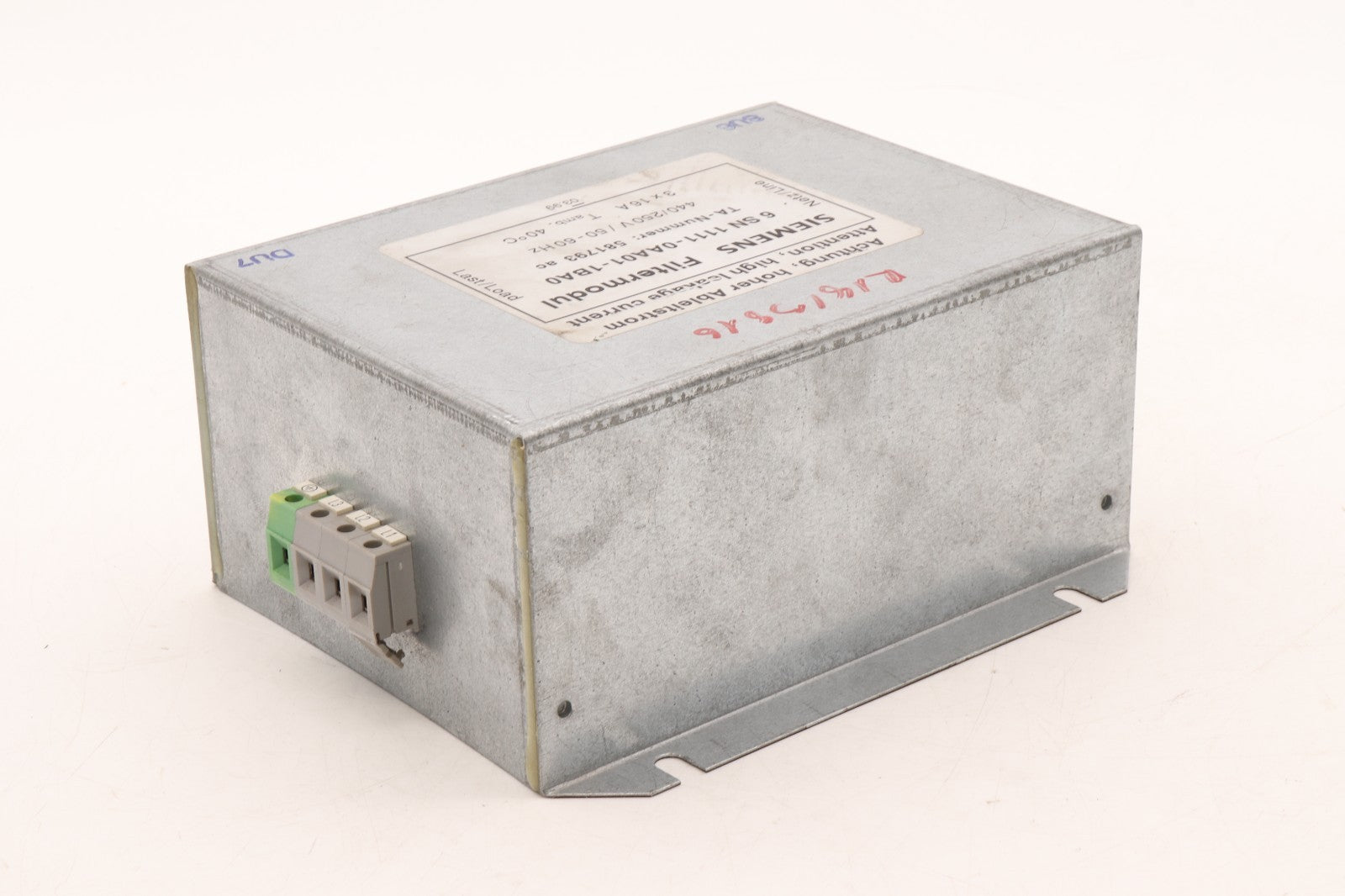 SIEMENS	FILTERMODUL	6SN1111-0AA01-1BA0