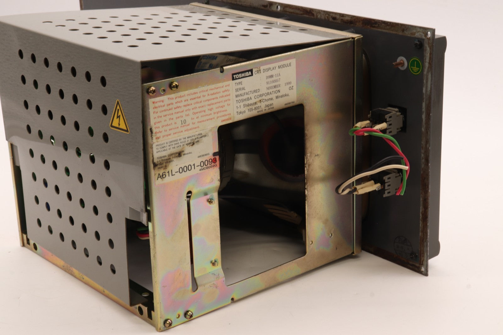 FANUC	9"  CRT/MDI UNIT TOSHIBA D9MM-11A	A02B-0120-C051/MAR