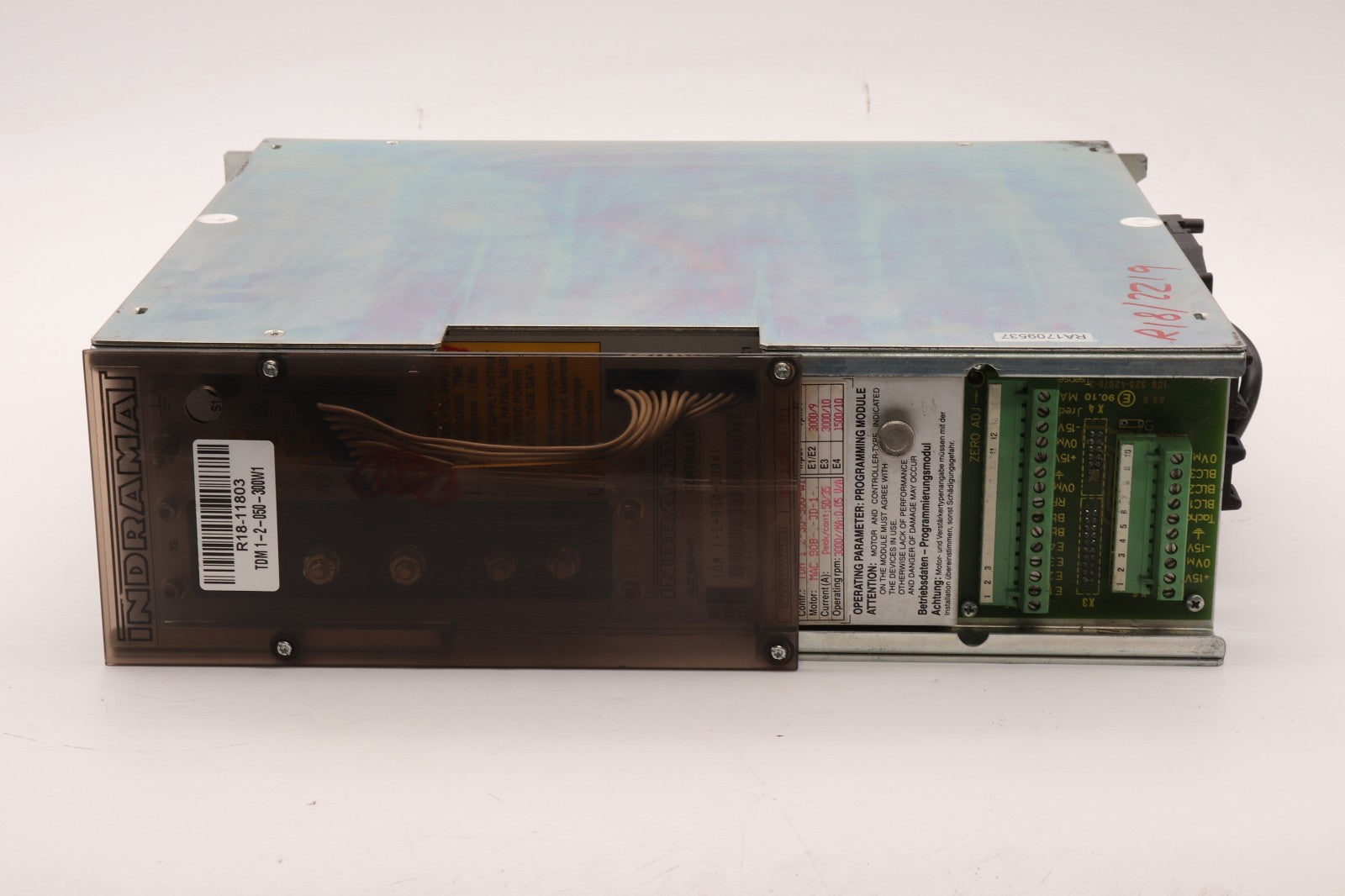 INDRAMAT	 AC SERVO CONTROLLER	TDM 1-2-050-300W1