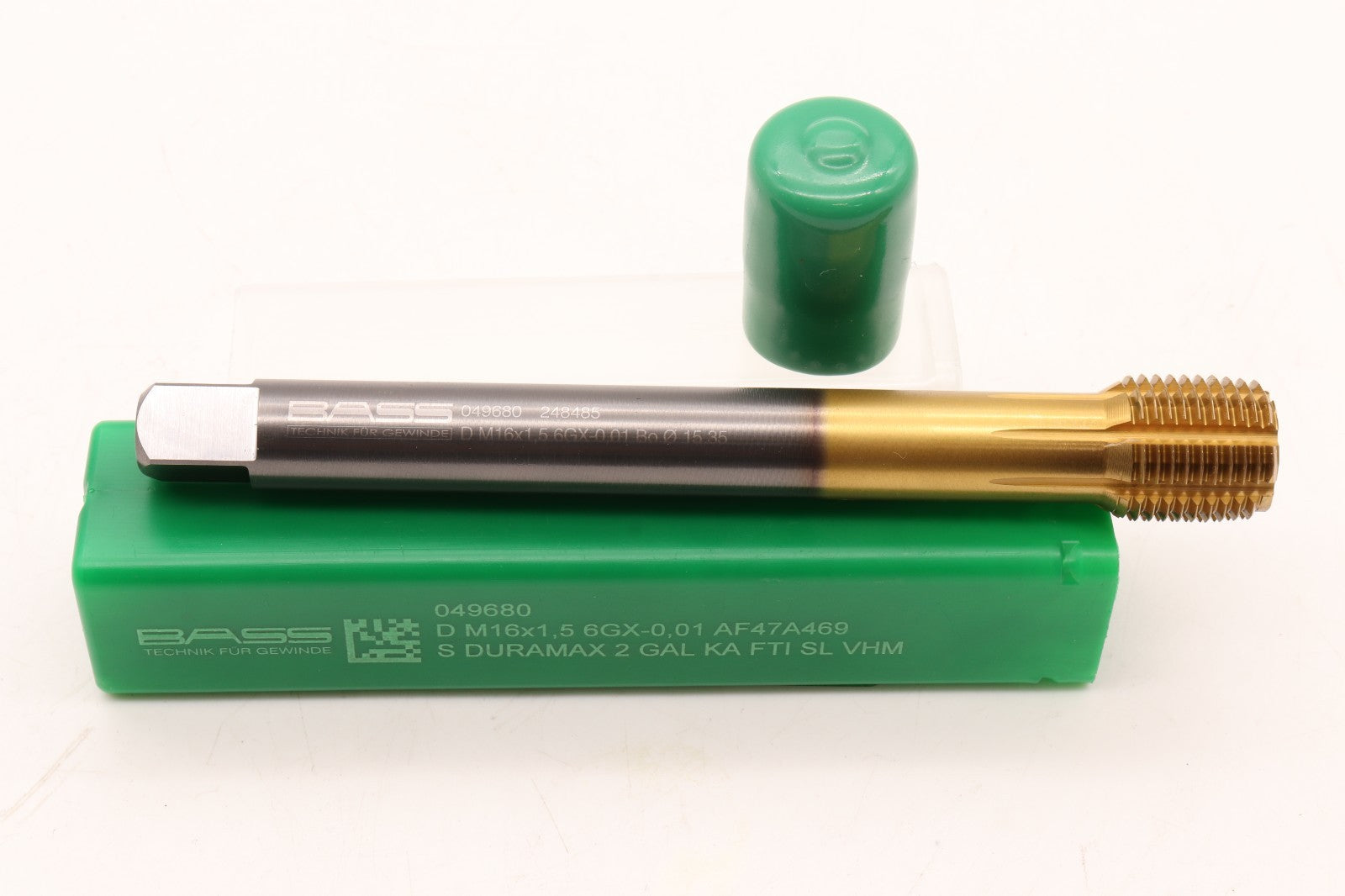 BASS	SOLID CARBIDE ROLL TAP THREAD FORMING TOOL VHM	DURAMAX 2 GAL M16X1.5 6GX