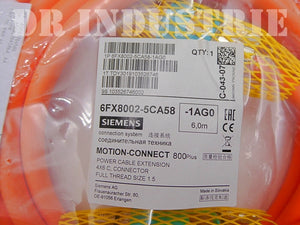 Siemens Motion-Connect 6FX8002-5CA58-1AG0 Power Cabel Extension  6 m