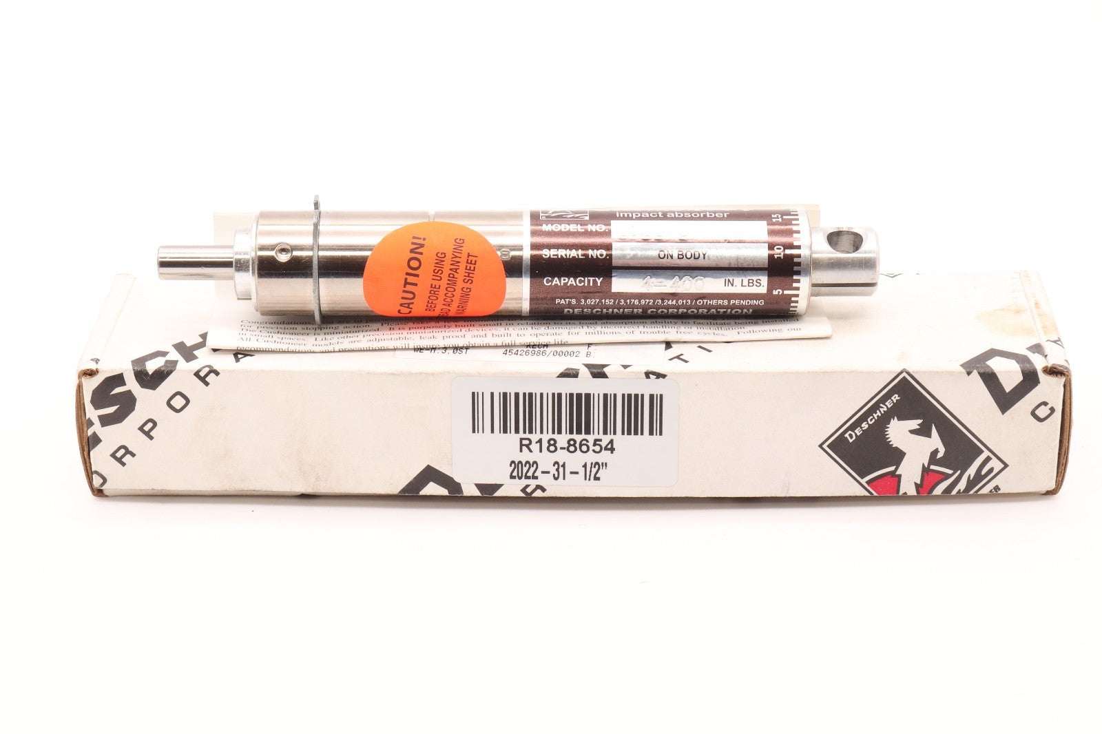 DESCHNER   ADJUSTABLE CUSHIONEER IMPACT ABSORBER  2022-31-1/2"