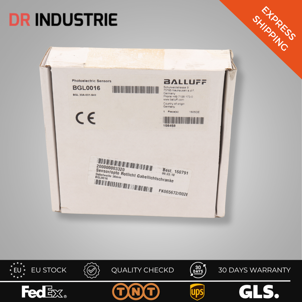 BALLUFF BGL0016 PHOTOELECTRIC SENSOR BGL 30A-001-S49
